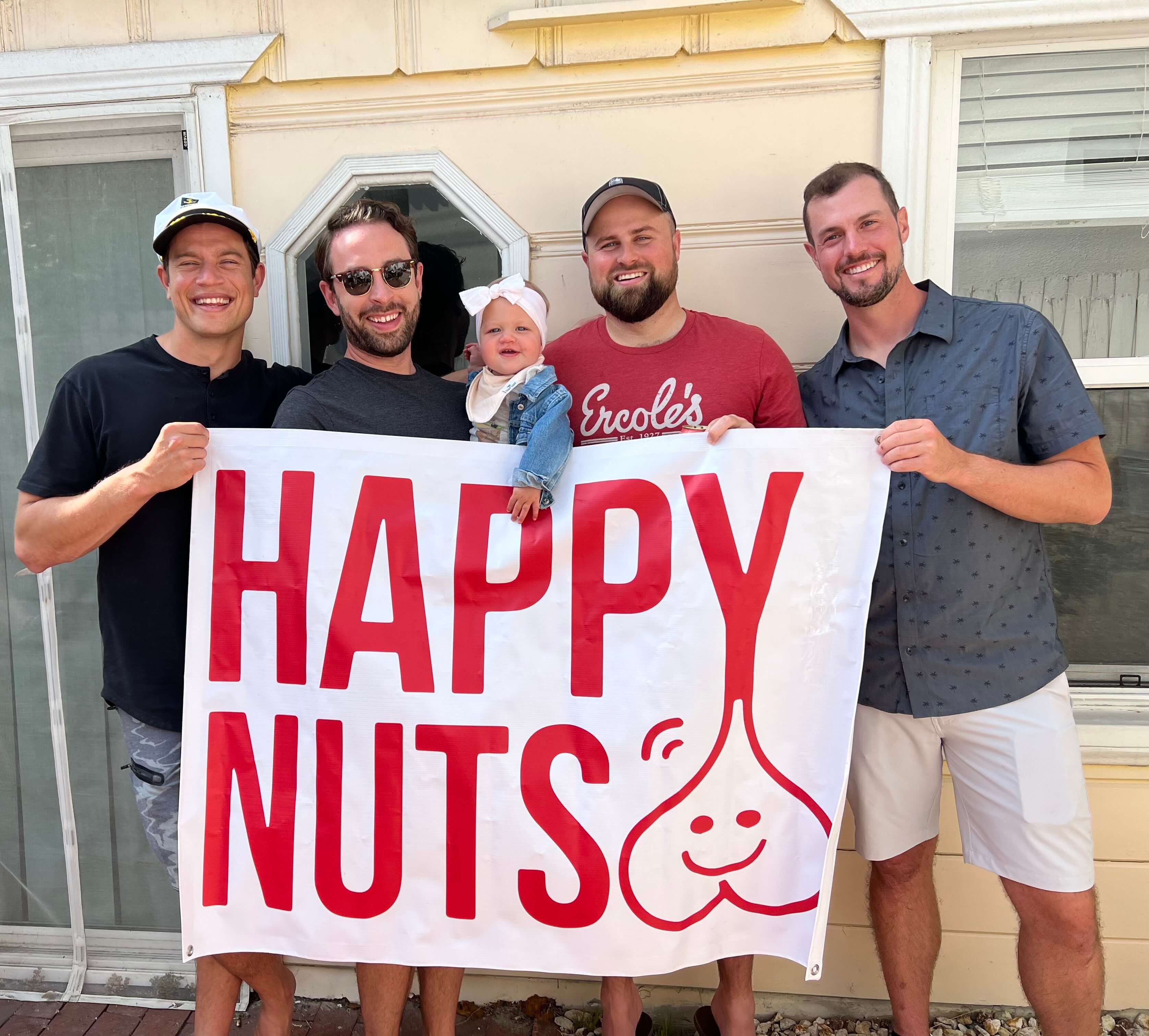 Happy Innovations founders Matt, Anthony, James, and Dave